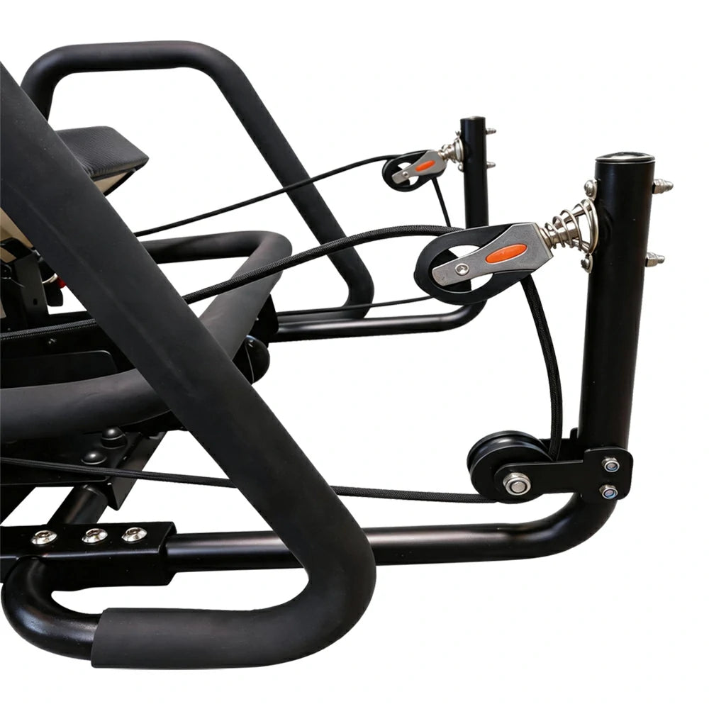 Eeeza Mini Supermodel Adjustable Pilates Reformer with Wall-Mount