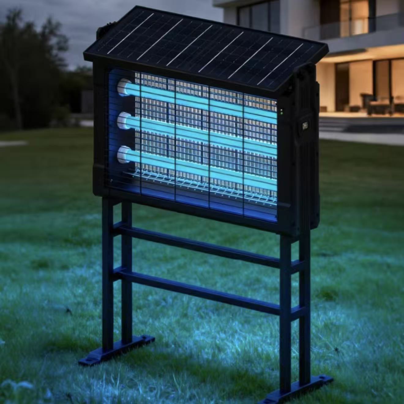 Large Solar Mosquito Killer Lamp for Garden, Waterproof