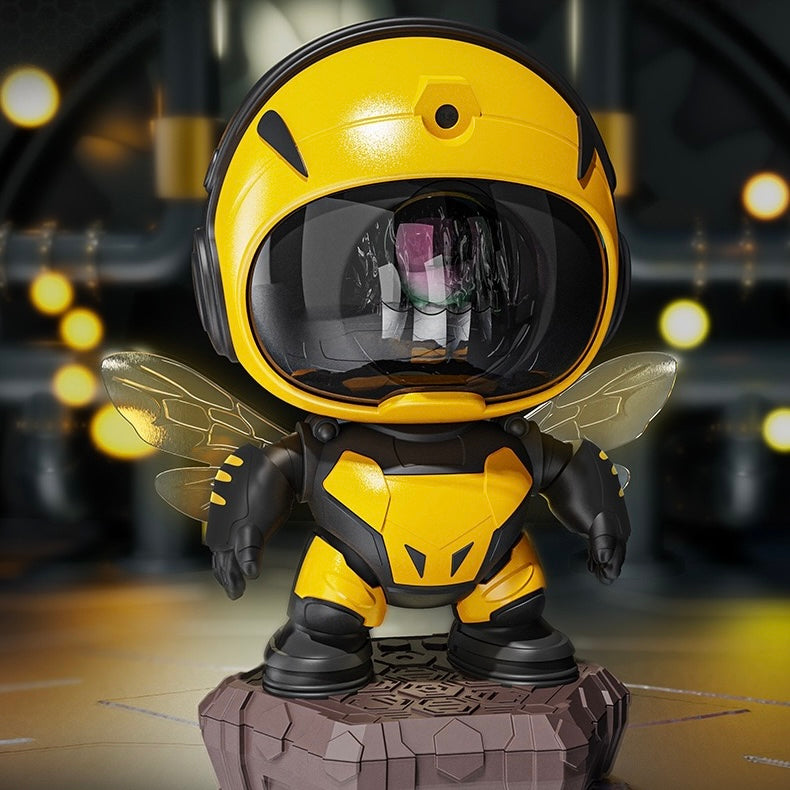 Bee Warrior Starry Sky Projector with Bluetooth Speaker and Lamp