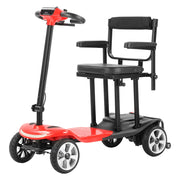 Eeeza MS210 Lightweight Folding Mobility Scooter, 180W, 24V 10.4Ah
