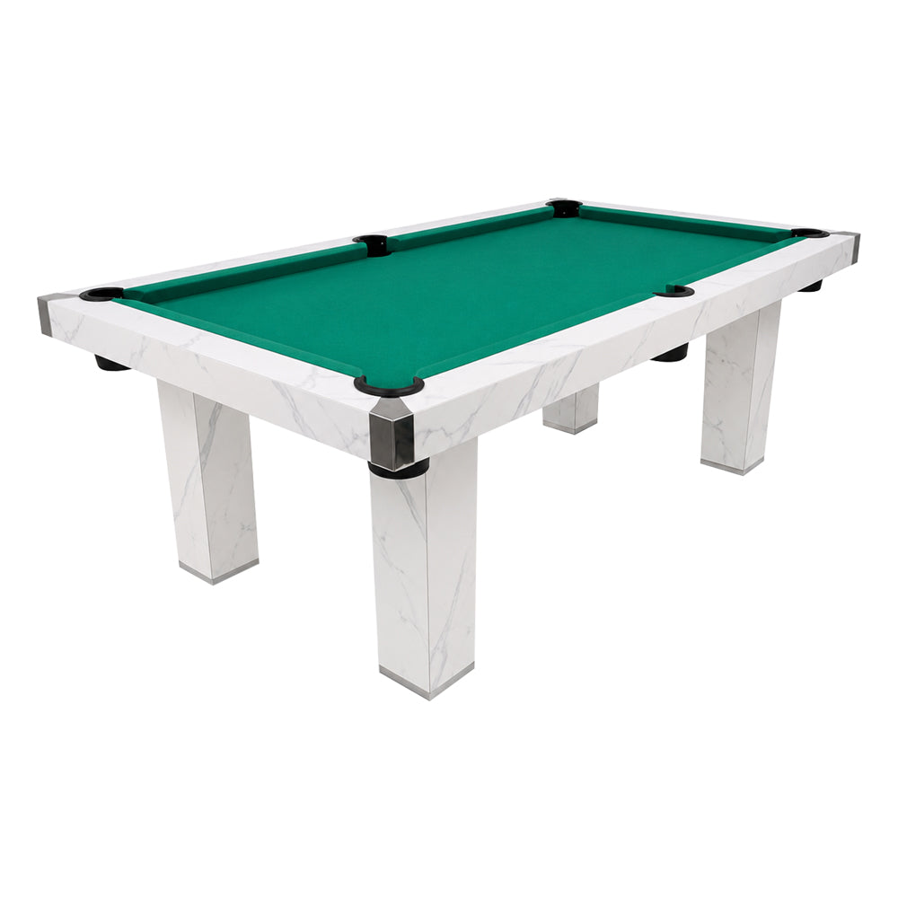 Eeeza Outdoor Marble Pool Table, UV-Resistant & Weatherproof