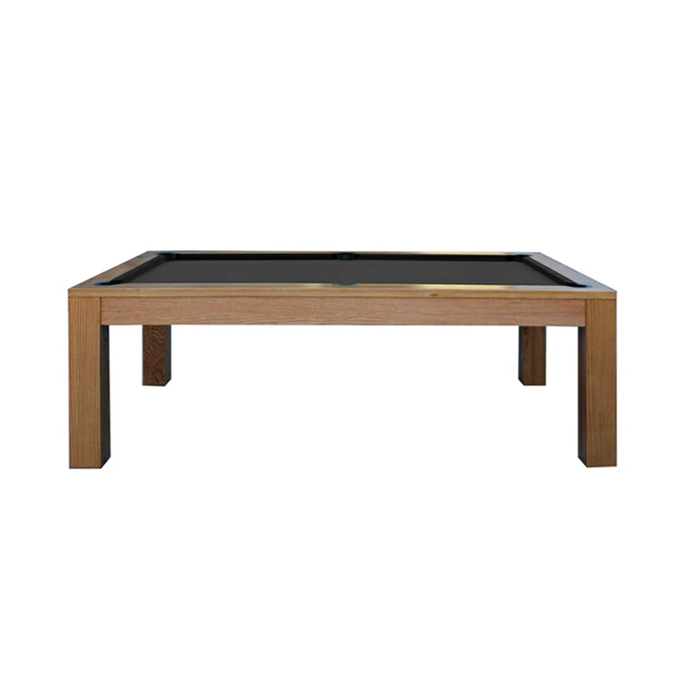 RASSON P4 English Pool Table with Dining Top, Solid Wood, 7ft