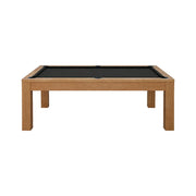 RASSON P4 English Pool Table with Dining Top, Solid Wood, 7ft