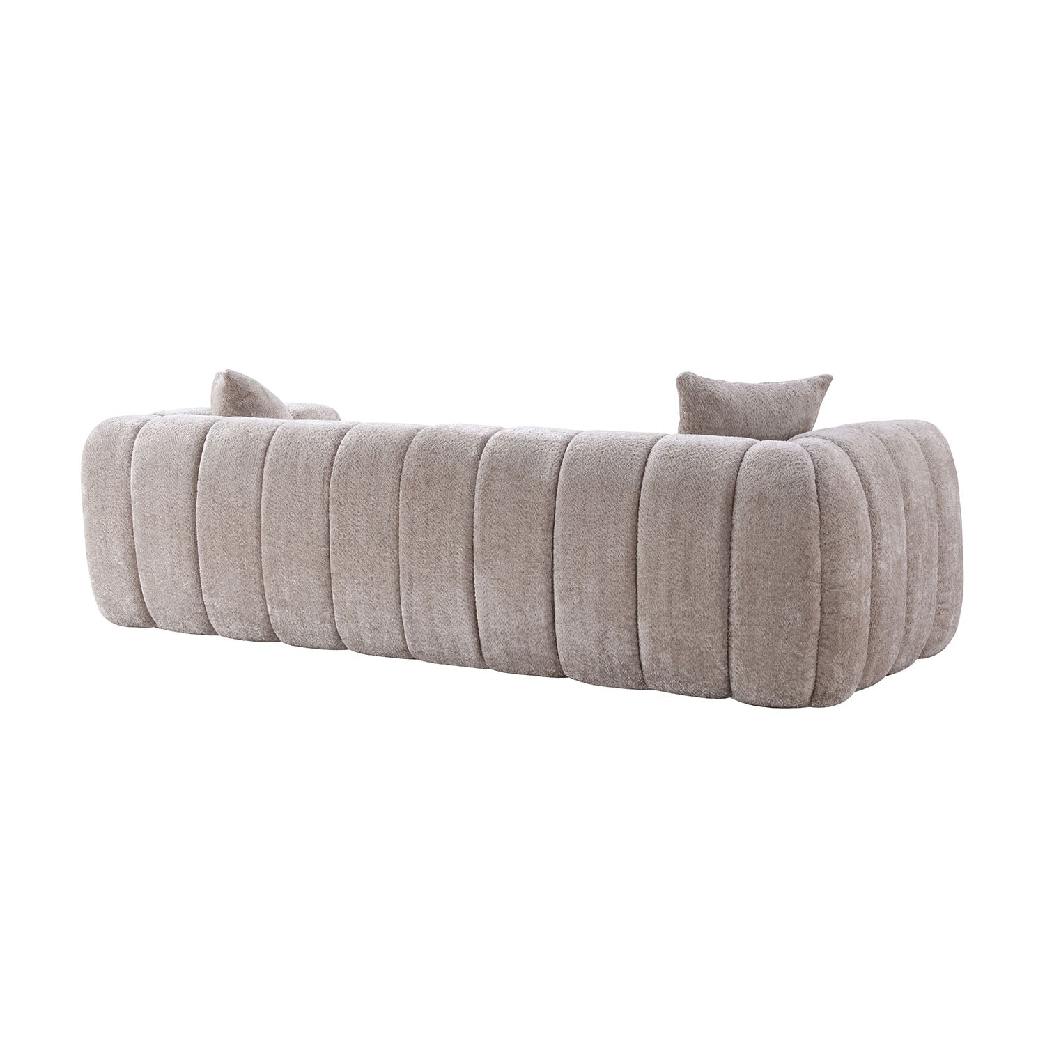 Eeeza Marshmallow Cloud Compression Sofa with 2 Cushions, 4-seater
