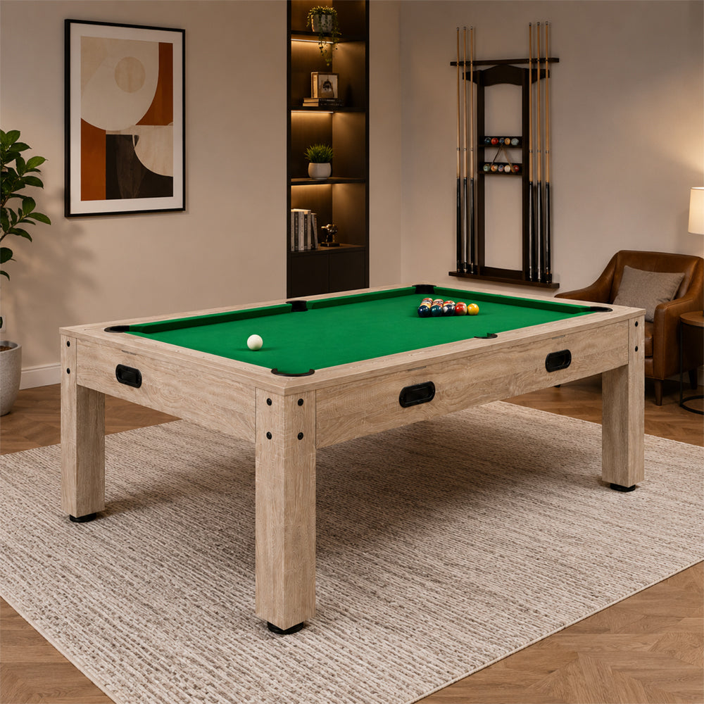 Eeeza 4-in-1 Multi-functional Game Table with Full Accessories, 7ft
