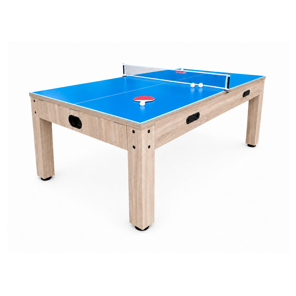 Eeeza 4-in-1 Multi-functional Game Table with Full Accessories, 7ft