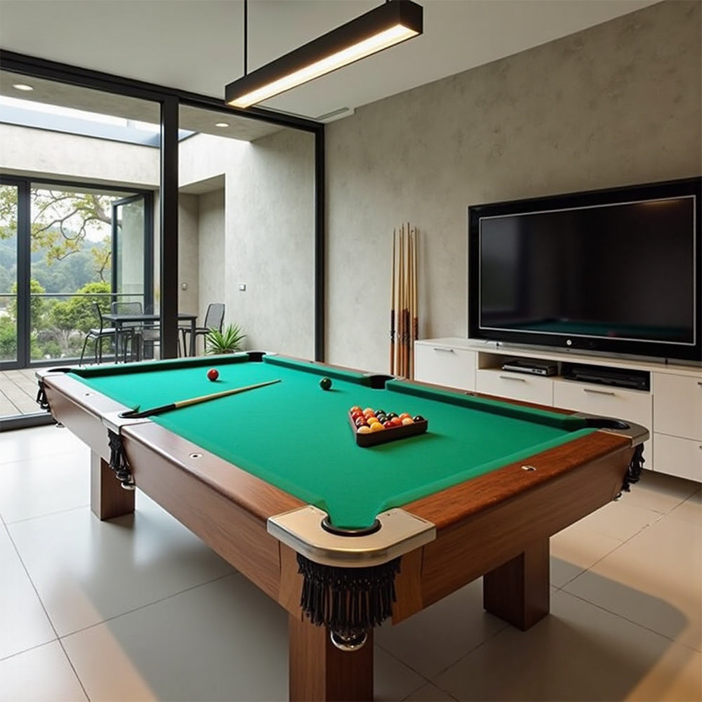 Eeeza Billiard Pool Table Cues and Ball Set