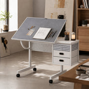 Multi functional waterproof puzzle table that can be stored