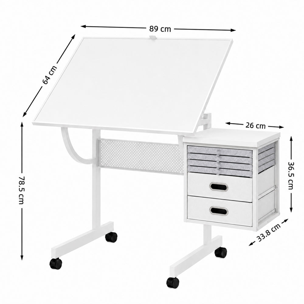Multi functional waterproof puzzle table that can be stored