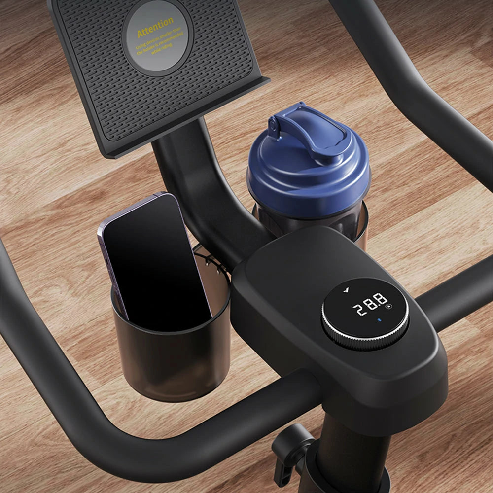 MERACH S26 Magnetic Exercise Bike, 25dB, Black