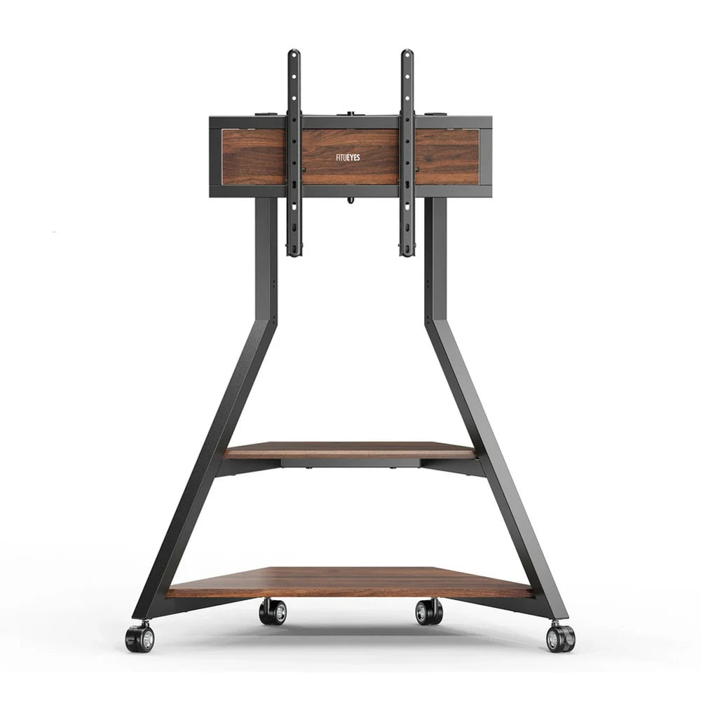 FITUEYES Eiffel V2 FT88 Floor TV Stand with Wheels for 55'-88' Screens