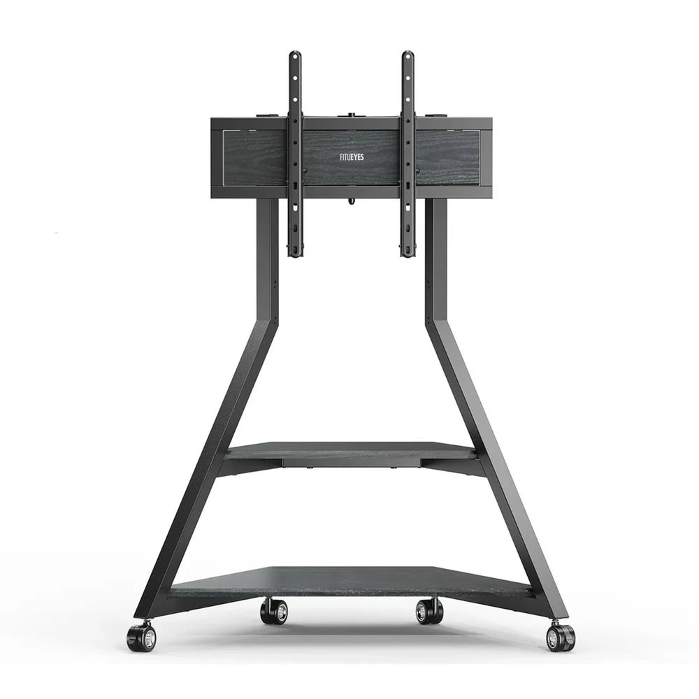 FITUEYES Eiffel V2 FT88 Floor TV Stand with Wheels for 55'-88' Screens