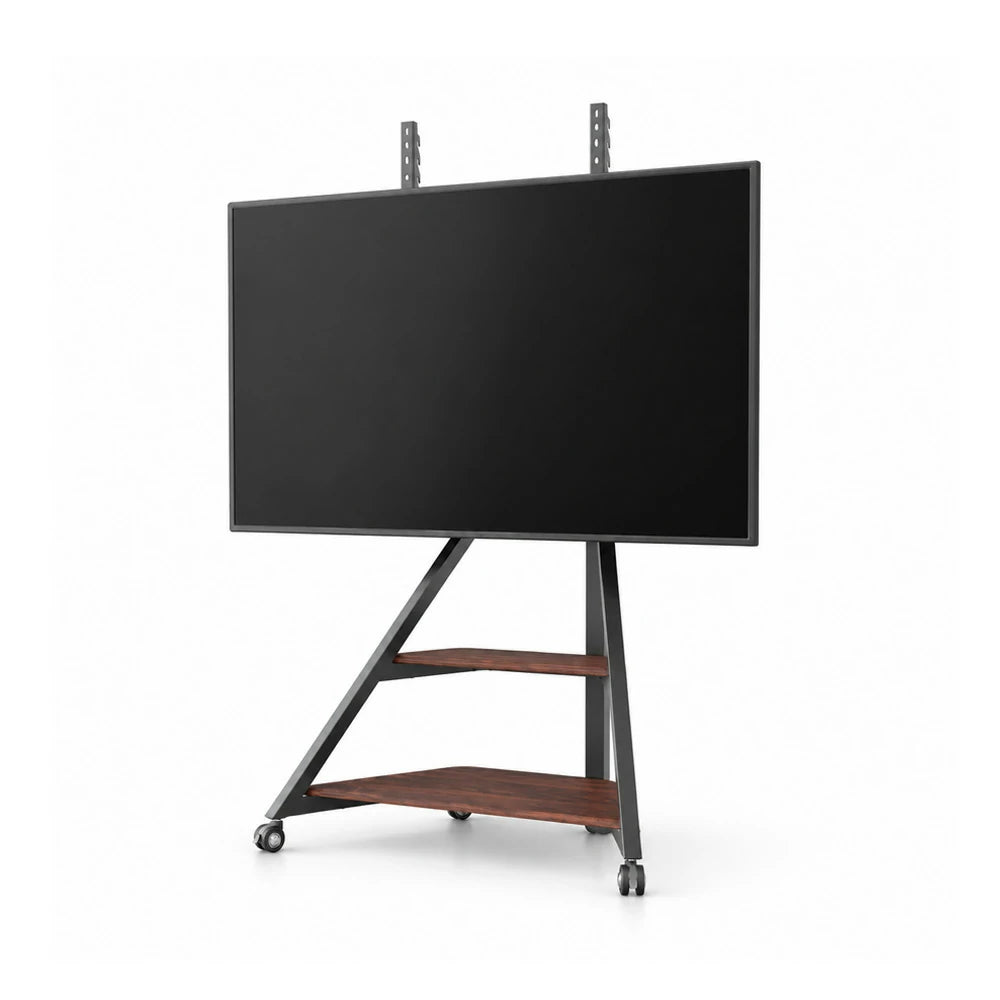 FITUEYES Eiffel V2 FT88 Floor TV Stand with Wheels for 55'-88' Screens