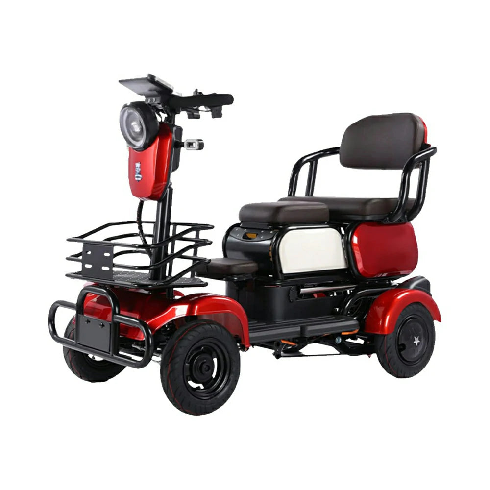 Eeeza M4 4-Wheel Electric Mobility Scooter for Senior, 600W 60V 20Ah