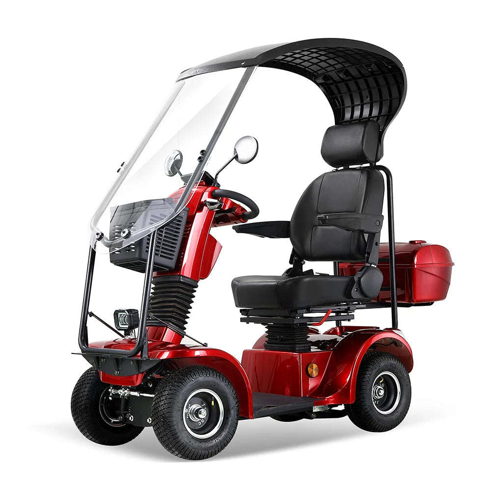 Eeeza BSH Deluxe Mobility Scooter for Senior, 500W 48V Comfort Cruiser