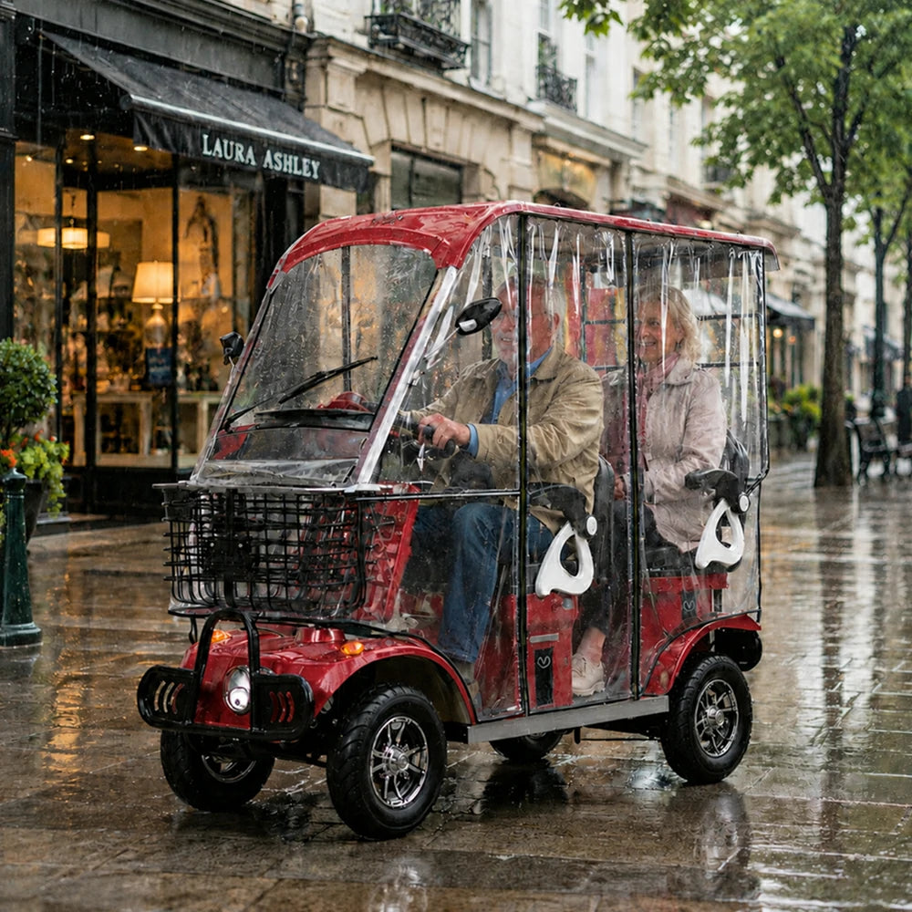Eeeza E60 Electric Mobility Scooter with Long-Range, 650W 60V 20Ah