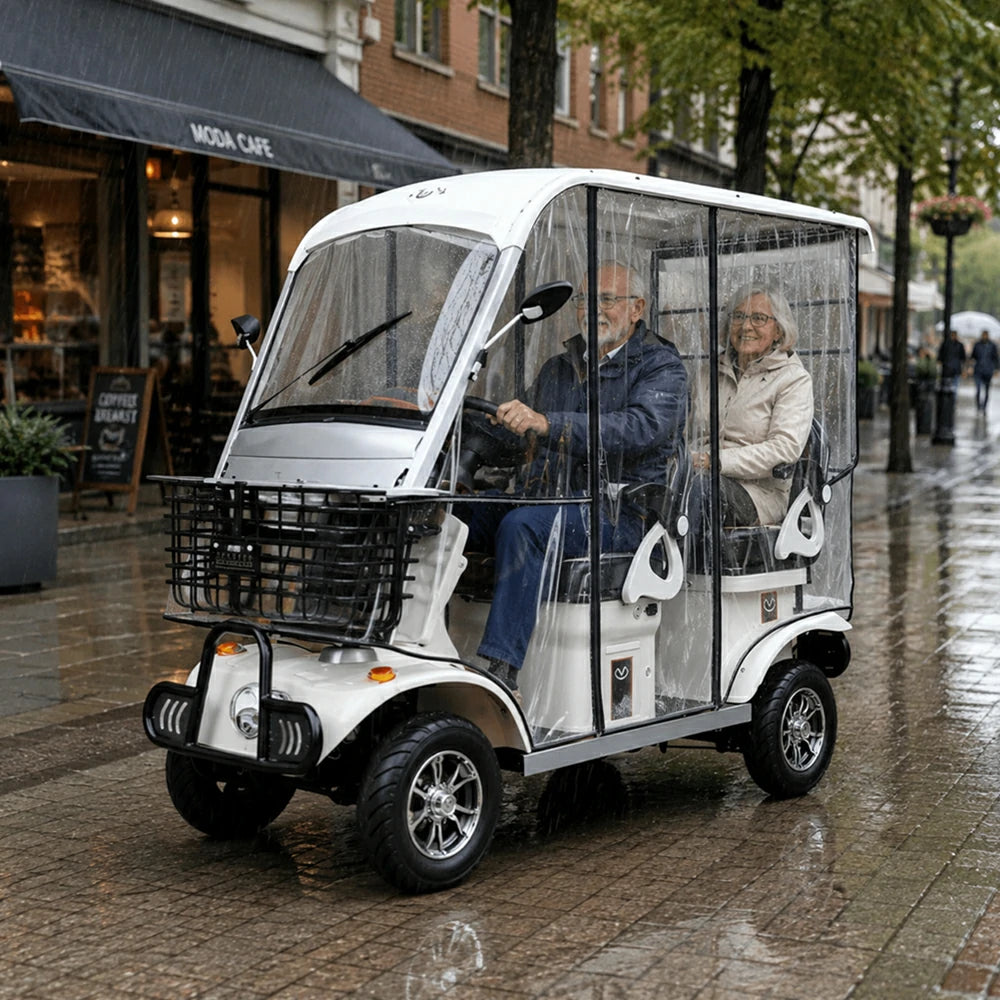 Eeeza E60 Electric Mobility Scooter with Long-Range, 650W 60V 20Ah