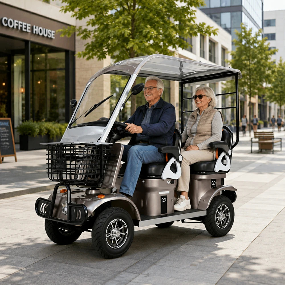 Eeeza E60 Electric Mobility Scooter with Long-Range, 650W 60V 20Ah