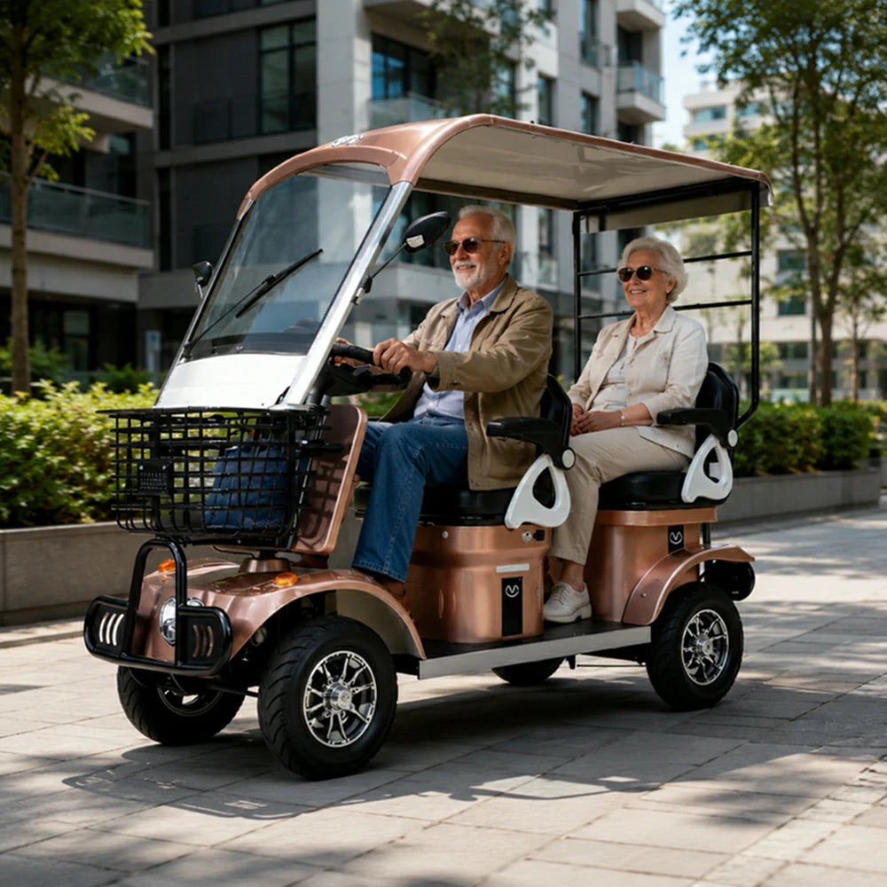 Eeeza E60 Electric Mobility Scooter with Long-Range, 650W 60V 20Ah