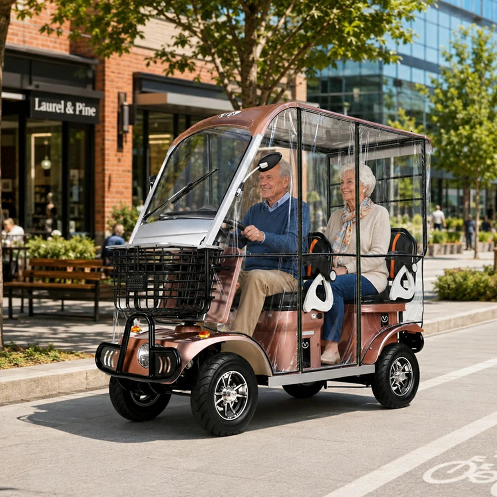 Eeeza E60 Electric Mobility Scooter with Long-Range, 650W 60V 20Ah