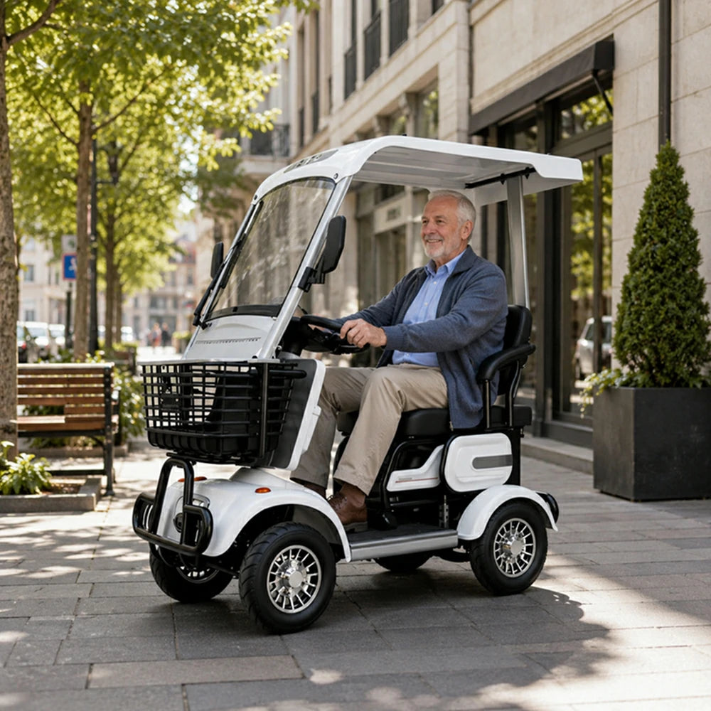 Eeeza E30 Electric Mobility Scooter, 650W 60V 20Ah