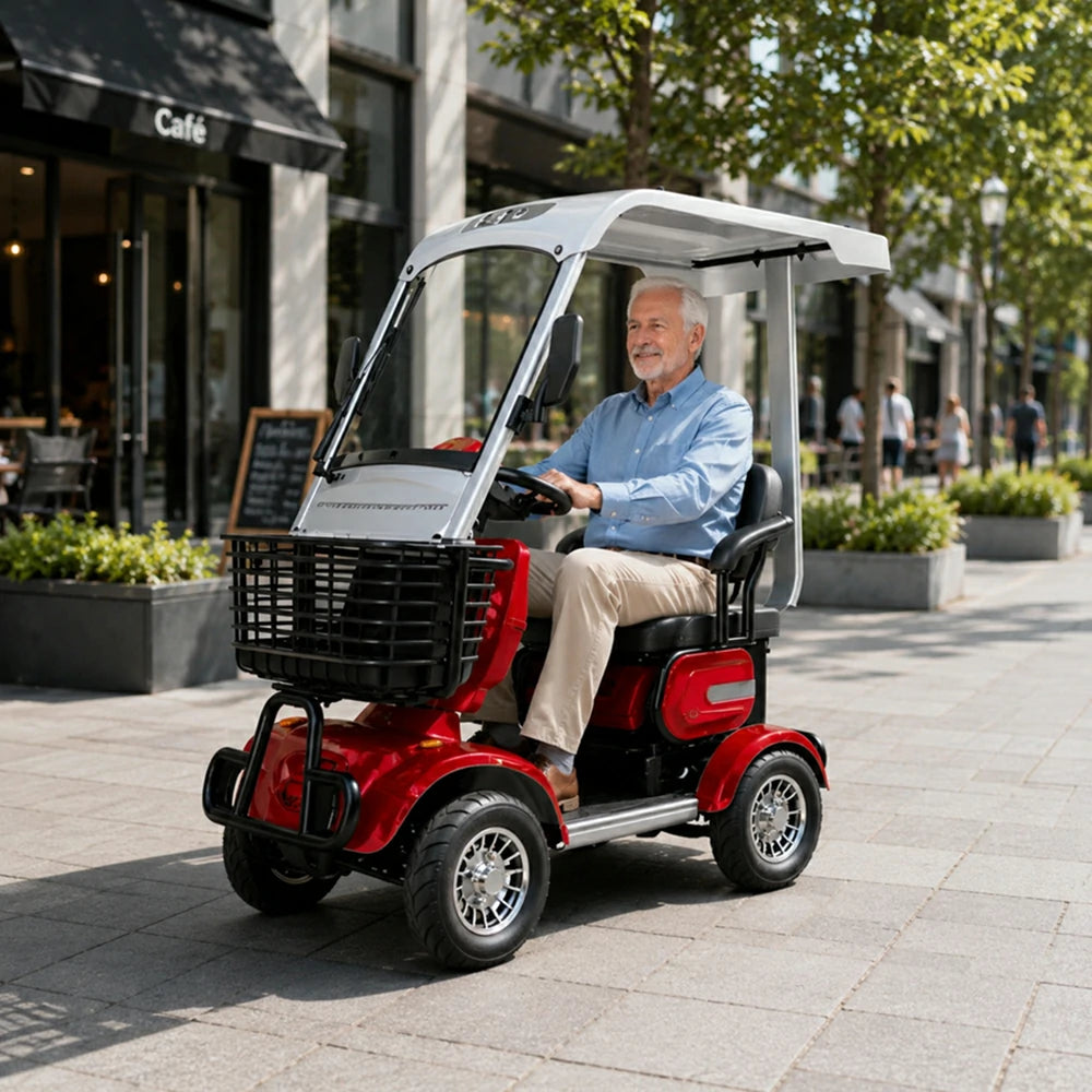 Eeeza E30 Electric Mobility Scooter, 650W 60V 20Ah