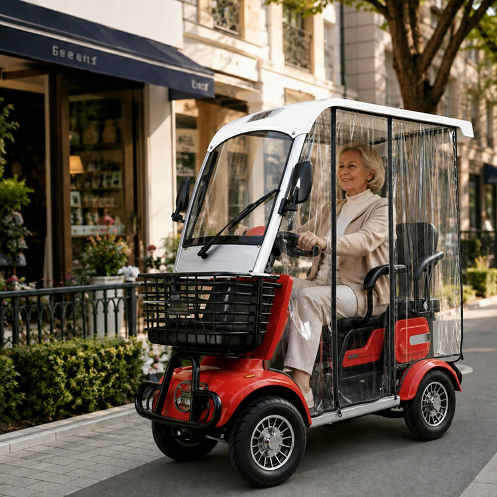 Eeeza E30 Electric Mobility Scooter, 650W 60V 20Ah