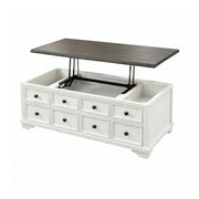 Brio Multi-function Storage Lift Desk, Wood