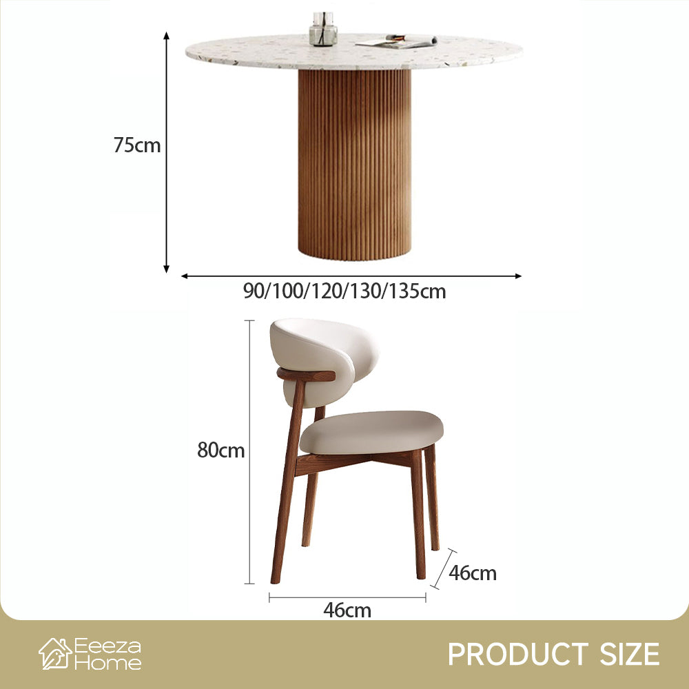 Eeeza Modern Essence Series - Round Harmony Dining Table