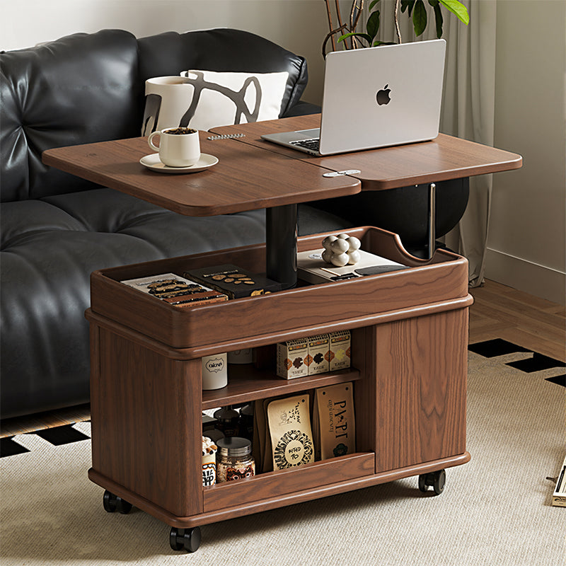 Eeeza Foldable Coffee Table with Multi-Storage Space