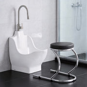 Eeeza Bathroom Foot Spa Ceramic Basin With Dedicated Chair
