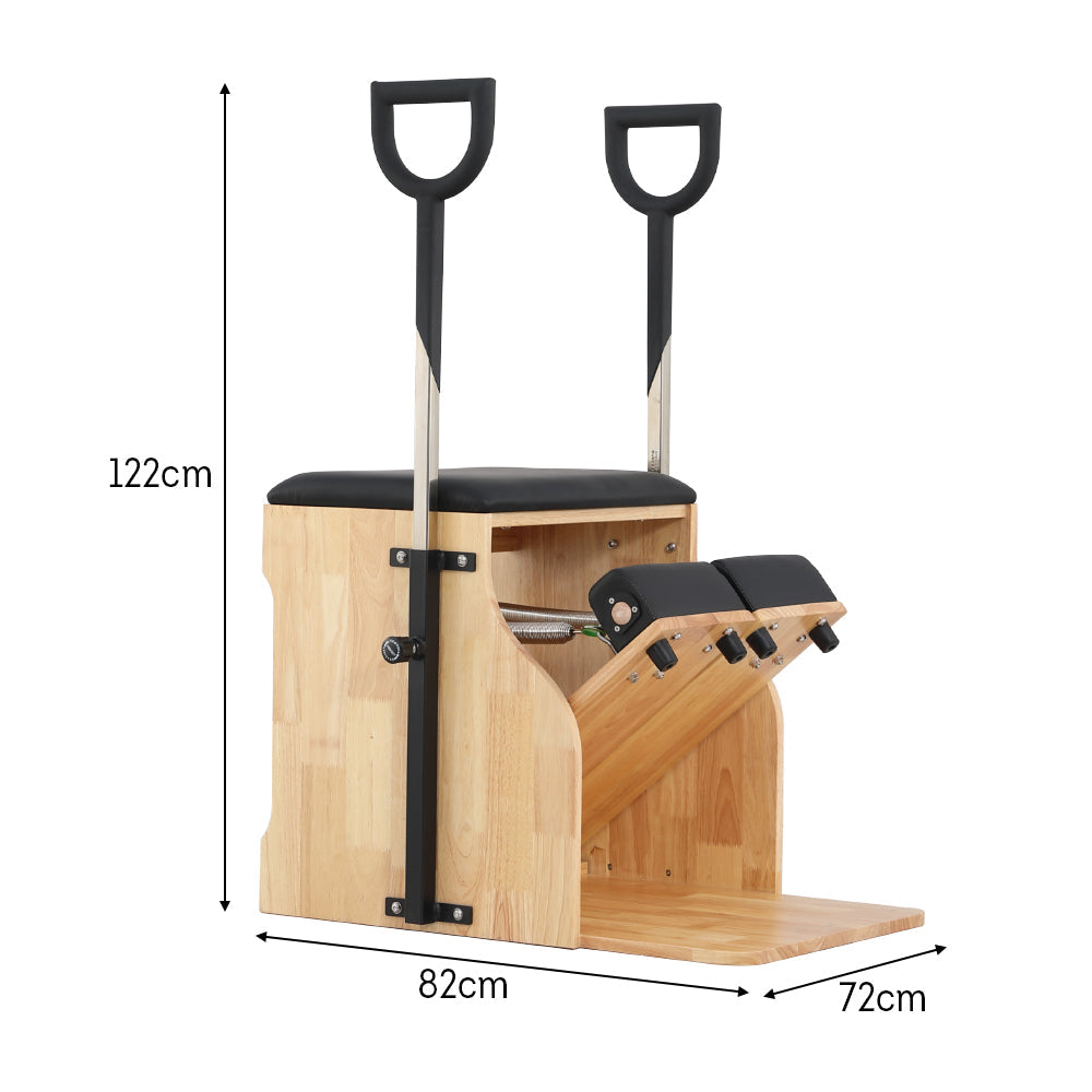 Eeeza Rubberwood Frame Pilates Wunda Chair