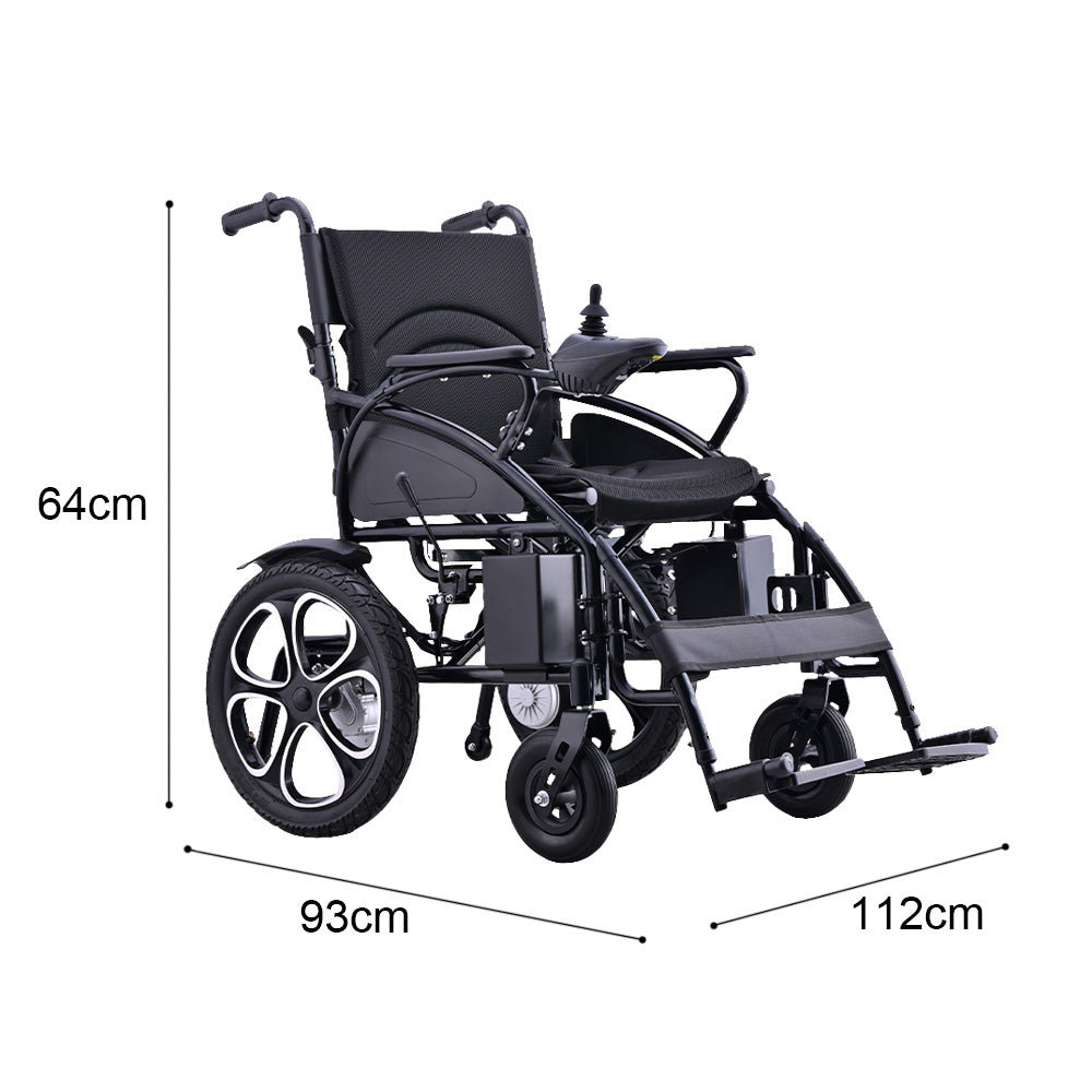 Eeeza 9000 Foldable and Portable Electric Wheelchair, 1-6km/h, 24V12A