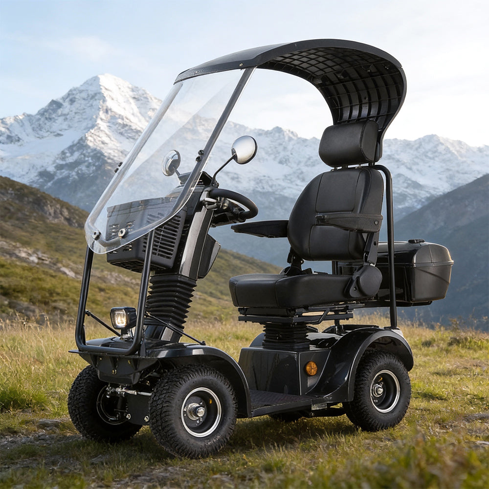Eeeza Deluxe Mobility Scooter – 500W 48V Comfort Cruiser