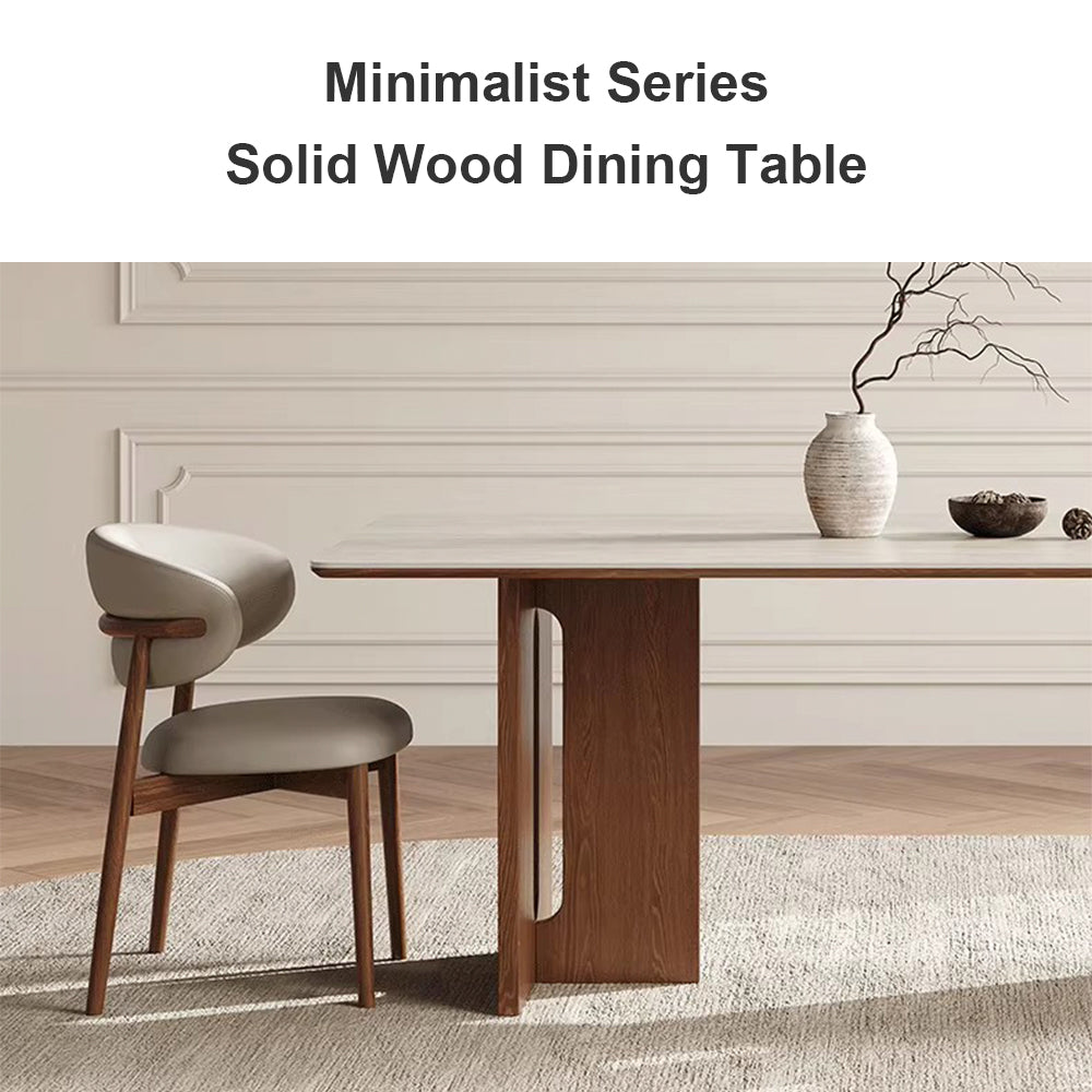 Eeeza Modern Essence Series - Natural Square Dining Table