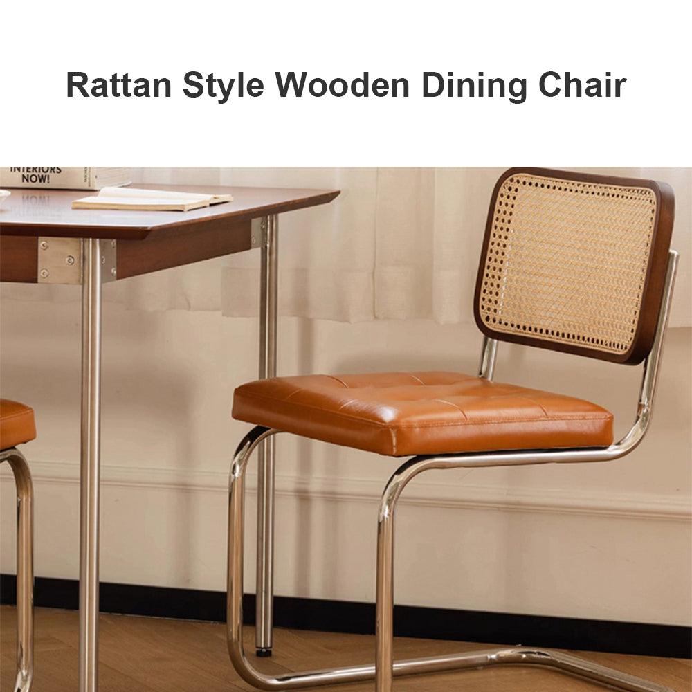 Eeeza Modern Essence Series Rattan Cantilever Chair