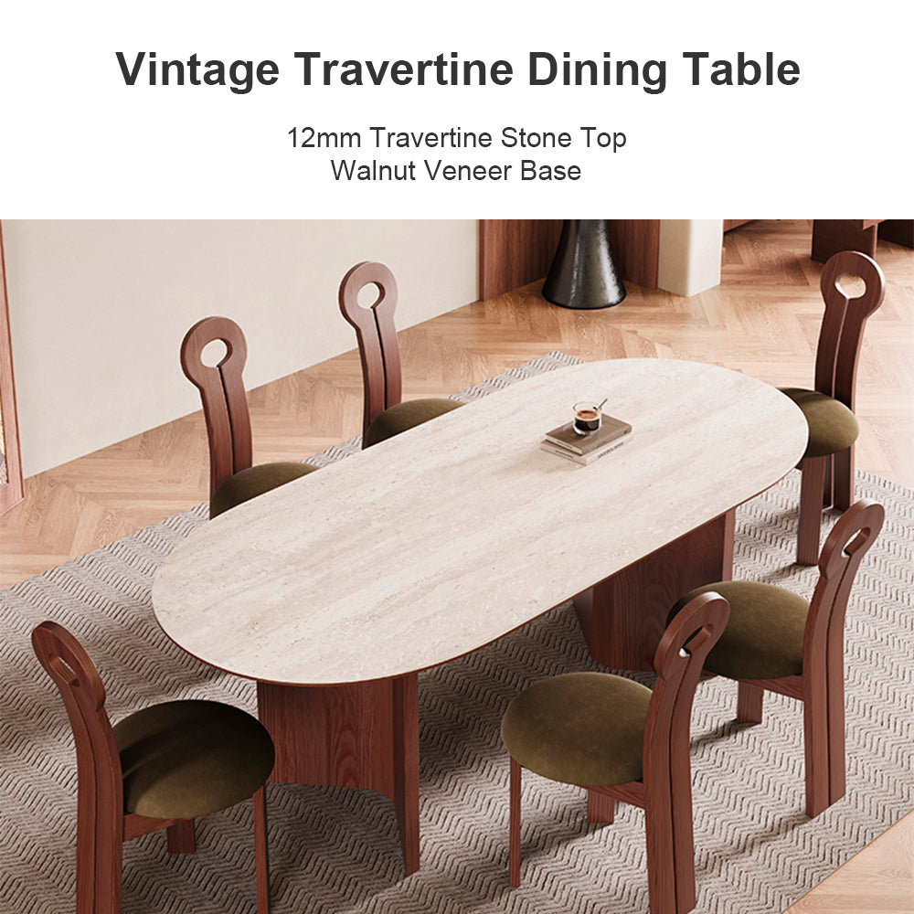 Eeeza Modern Essence Series - Oval Dining Table