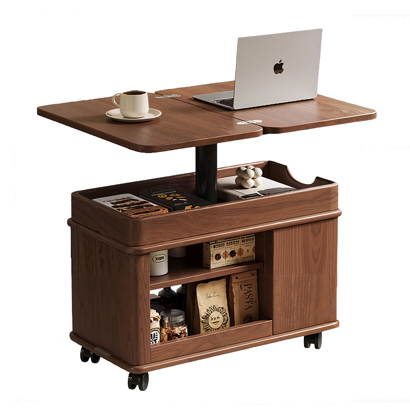 Eeeza Foldable Coffee Table with Multi-Storage Space