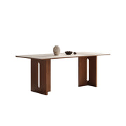 Eeeza Modern Essence Series - Natural Square Dining Table
