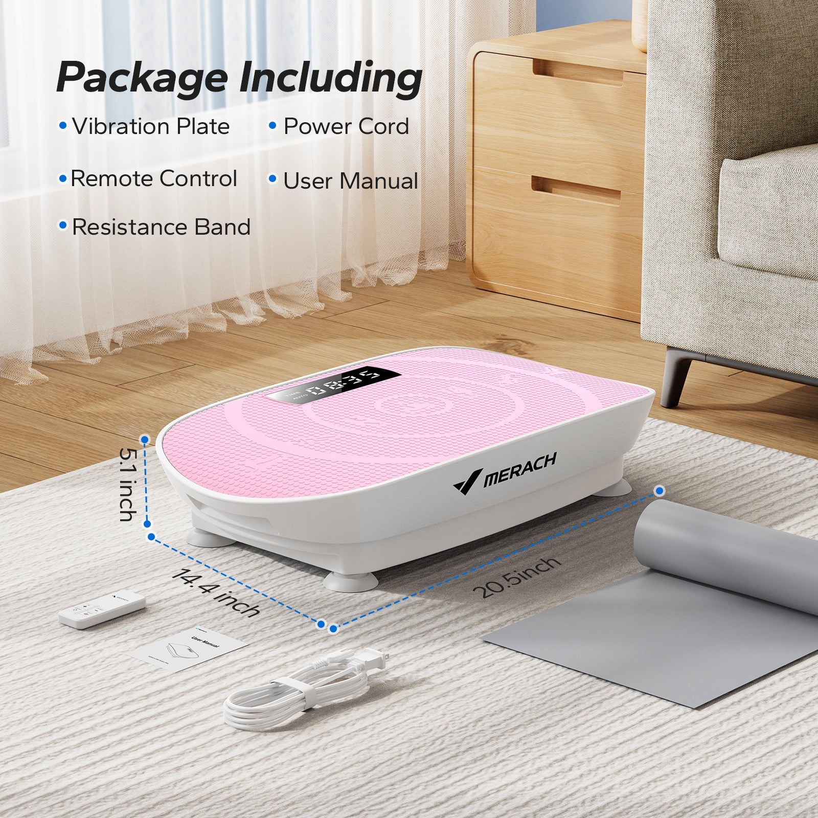 MERACH CV30 Pro Whole Body Workout Vibration Plate