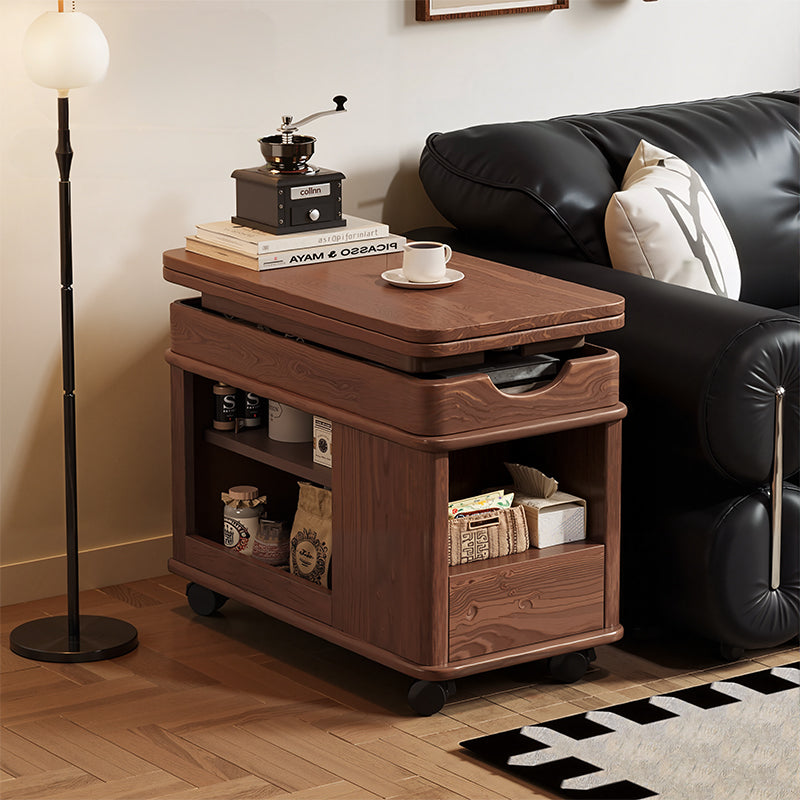 Eeeza Foldable Coffee Table with Multi-Storage Space