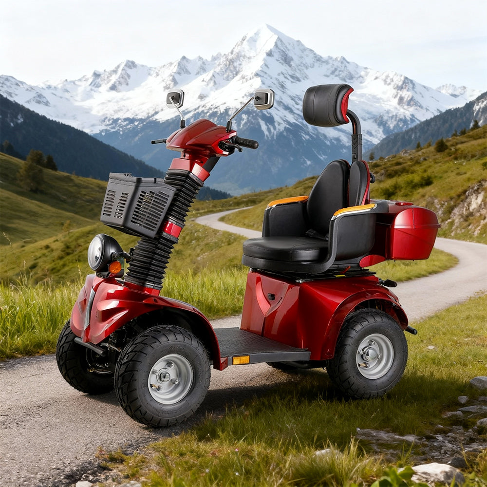 Eeeza Adjustable 1000W 60V 20Ah Electric Mobility Scooter