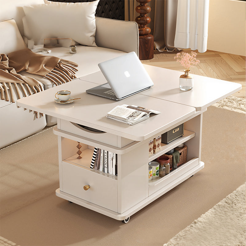 Eeeza Foldable Coffee Table with Multi-Storage Space