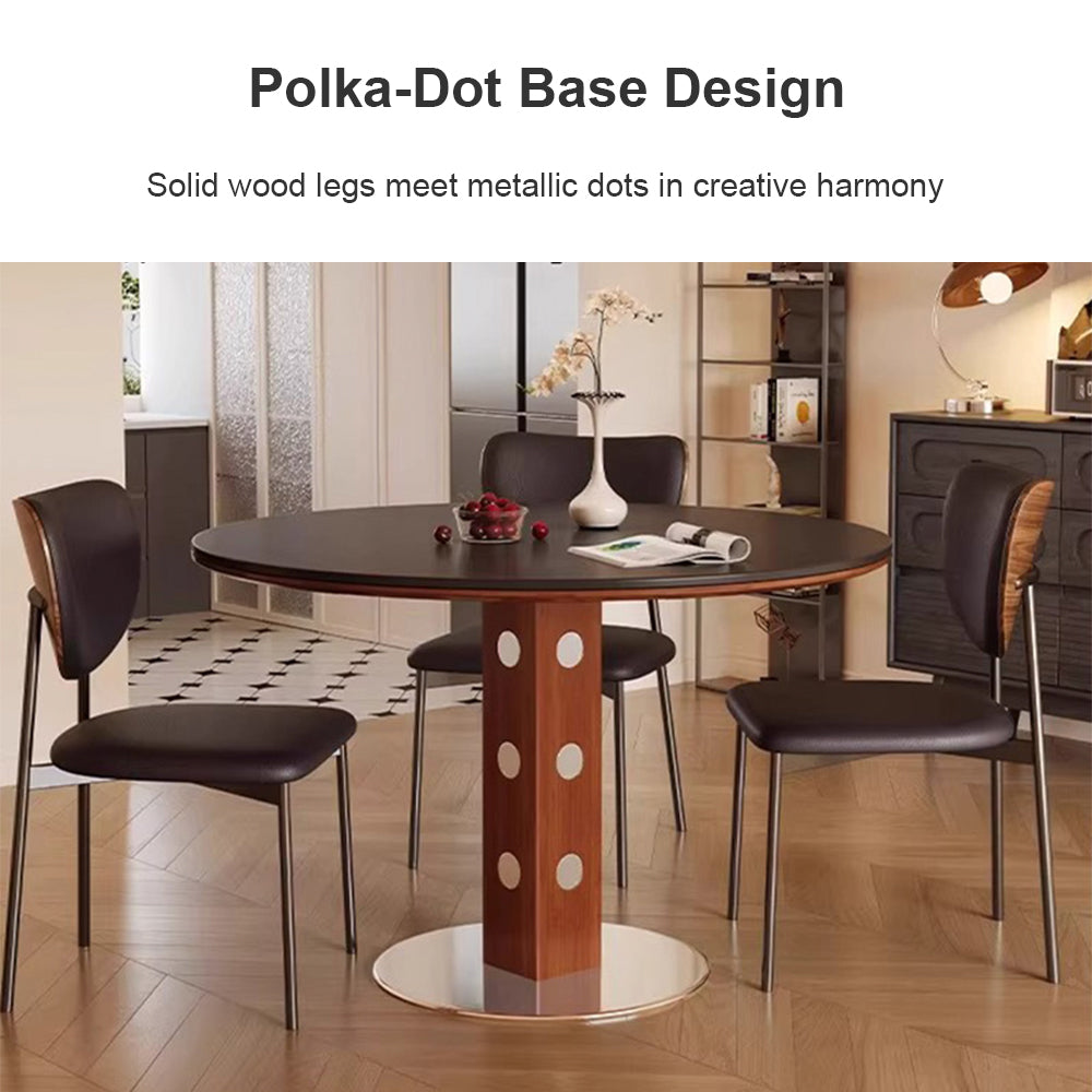 Eeeza Modern Essence Series - Art Deco Polka Dining Table