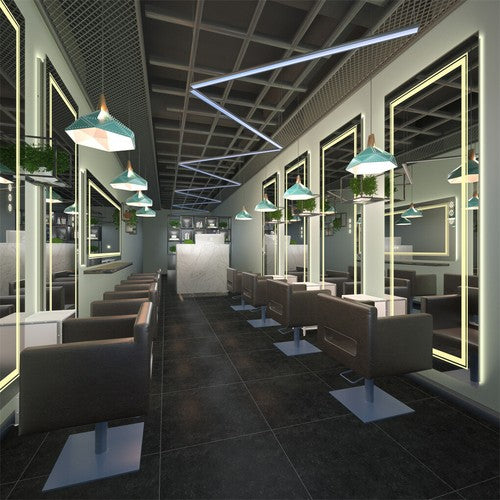 1.83m Jumbo LED Bathroom Mirror Dual Lights Anti-Fog Vanity Mirror IP65