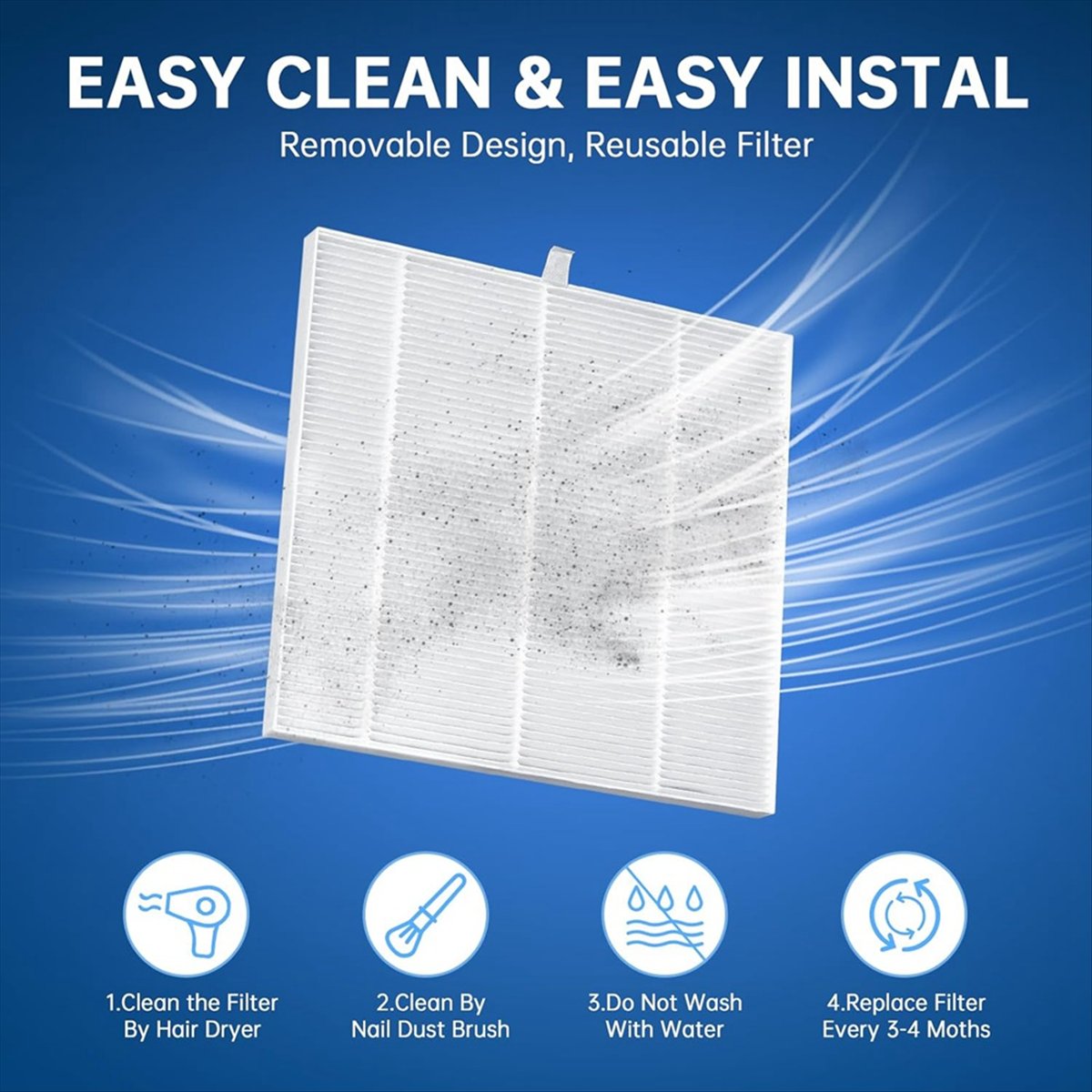 Professional Brushless Nail Dust Collector: 48W Efficient Suction Nail Tech, Collector Extractor Nail Vacuum Multicolor