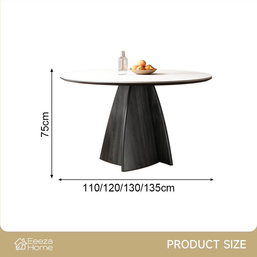 Eeeza Modern Essence Series - Refined Round Dining Table