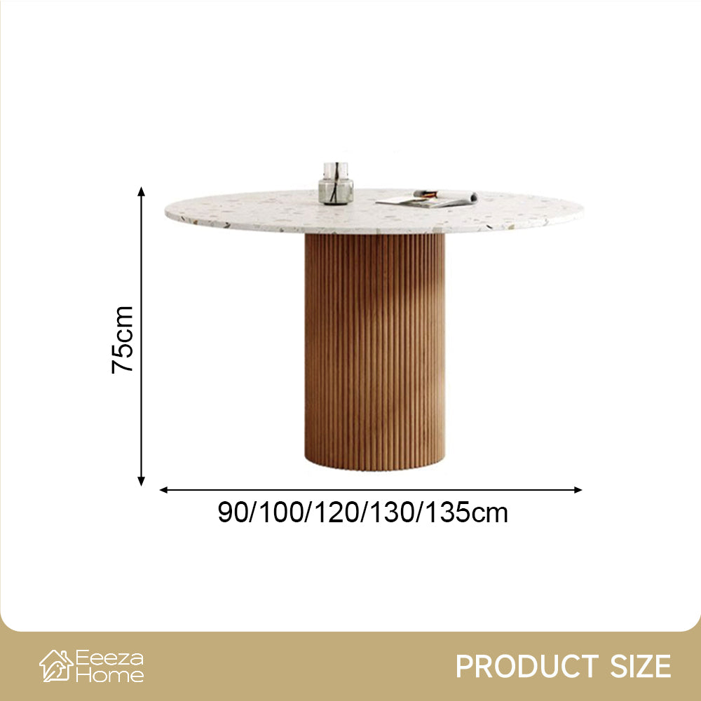 Eeeza Modern Essence Series - Round Harmony Dining Table