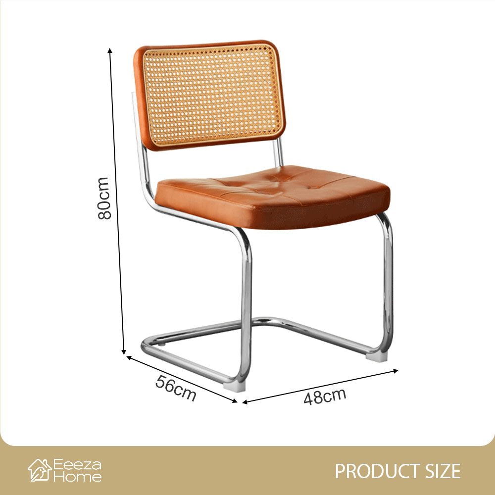 Eeeza Modern Essence Series Rattan Cantilever Chair