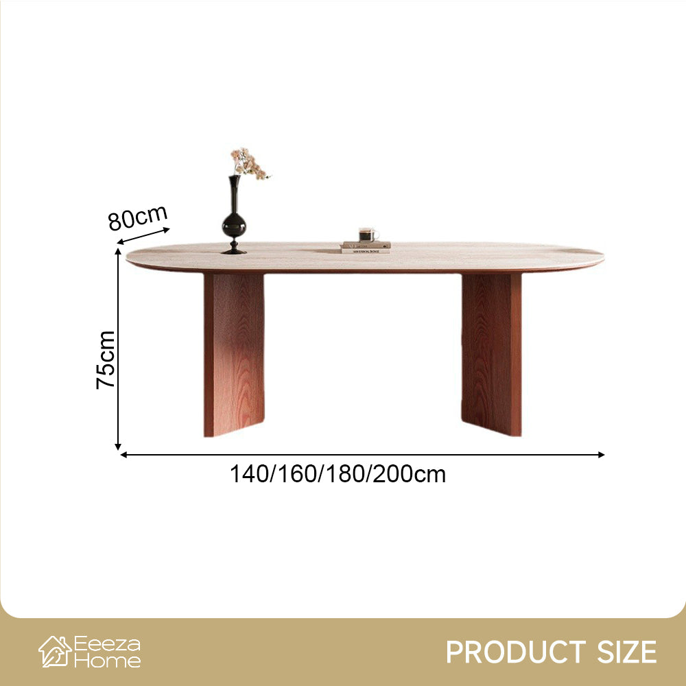 Eeeza Modern Essence Series - Oval Dining Table